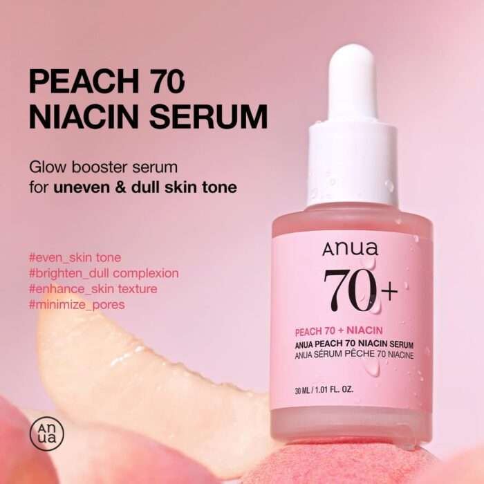 Anua Peach 70% Niacinamide Serum Skinzaa
