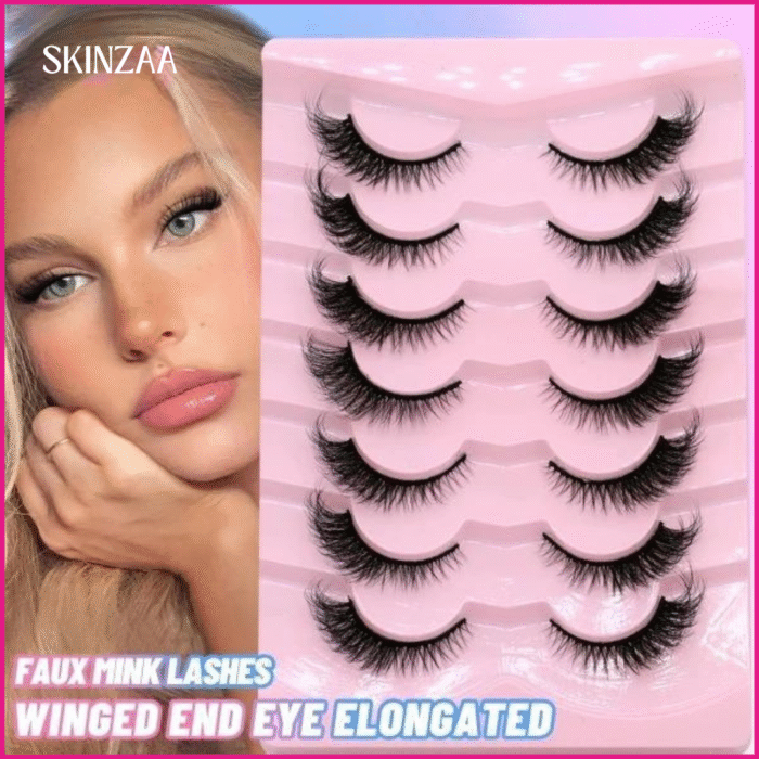 Hot Flashes 10 Pair Mink False Eyelashes Set QX01