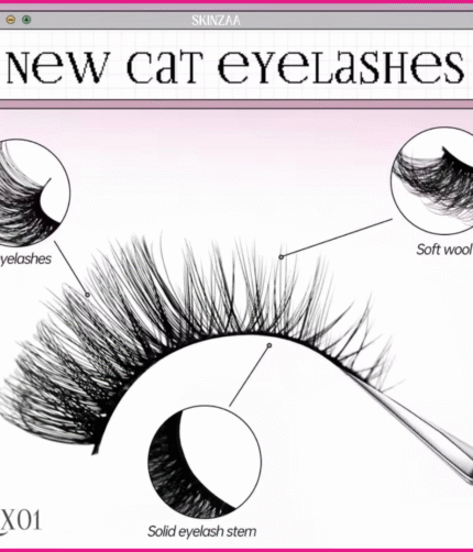 Hot Flashes 10 Pair Mink False Eyelashes Set QX01
