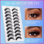 Hot Flashes Bridal 10 Pair Mink Lashes – TEN03