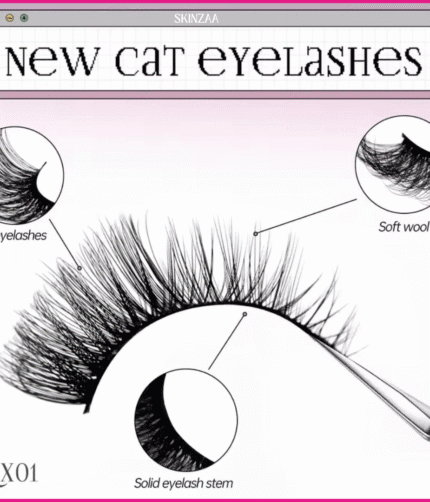 Hot Flashes 10 Pair Mink False Eyelashes Set QX01